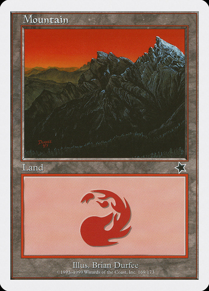 Mountain (169) [Starter 1999] | Kessel Run Games Inc. 