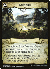 Dowsing Dagger // Lost Vale [Ixalan Prerelease Promos] | Kessel Run Games Inc. 