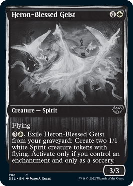 Heron-Blessed Geist [Innistrad: Double Feature] | Kessel Run Games Inc. 