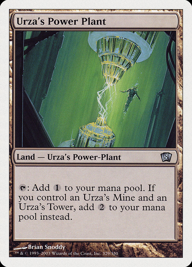 Urza's Power Plant [Eighth Edition] | Kessel Run Games Inc. 