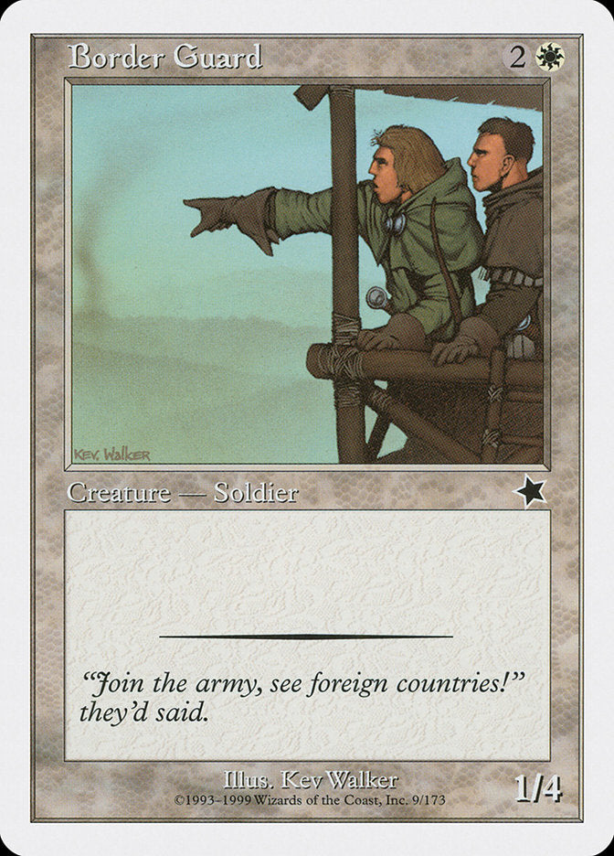 Border Guard [Starter 1999] | Kessel Run Games Inc. 