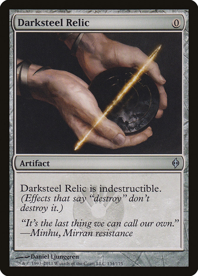 Darksteel Relic [New Phyrexia] | Kessel Run Games Inc. 