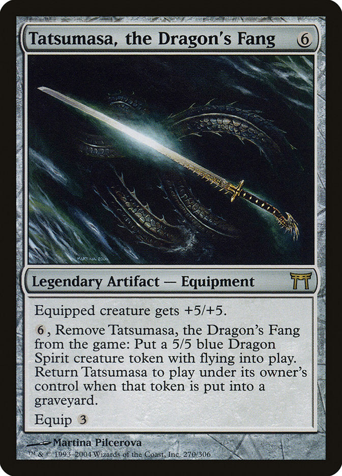 Tatsumasa, the Dragon's Fang [Champions of Kamigawa] | Kessel Run Games Inc. 