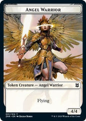 Angel Warrior // Shark Double-Sided Token [Challenger Decks 2021 Tokens] | Kessel Run Games Inc. 