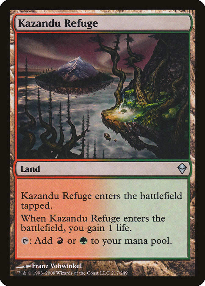 Kazandu Refuge [Zendikar] | Kessel Run Games Inc. 