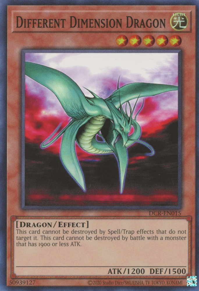 Different Dimension Dragon [DCR-EN015] Super Rare | Kessel Run Games Inc. 