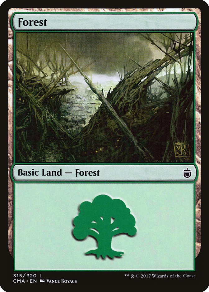 Forest (315) [Commander Anthology] | Kessel Run Games Inc. 