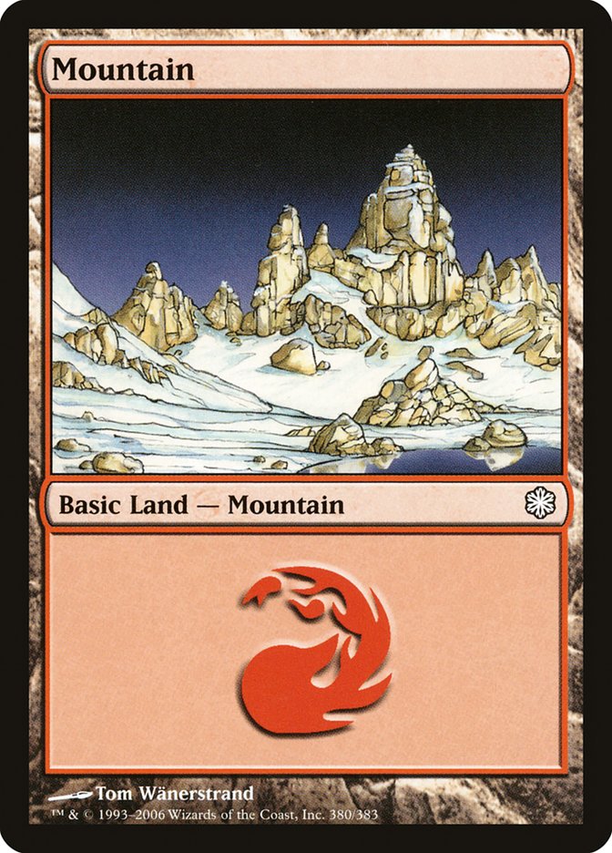 Mountain (380) [Coldsnap Theme Decks] | Kessel Run Games Inc. 