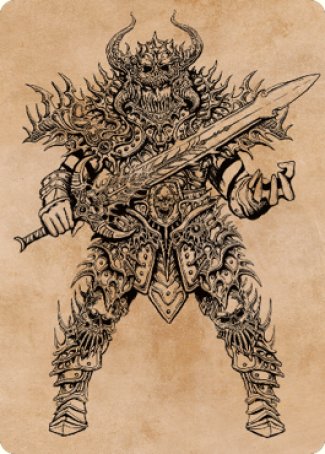 Sarevok, Deathbringer Art Card [Commander Legends: Battle for Baldur's Gate Art Series] | Kessel Run Games Inc. 