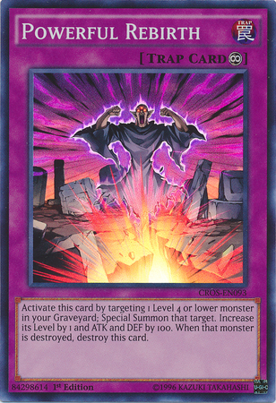 Powerful Rebirth [CROS-EN093] Super Rare | Kessel Run Games Inc. 