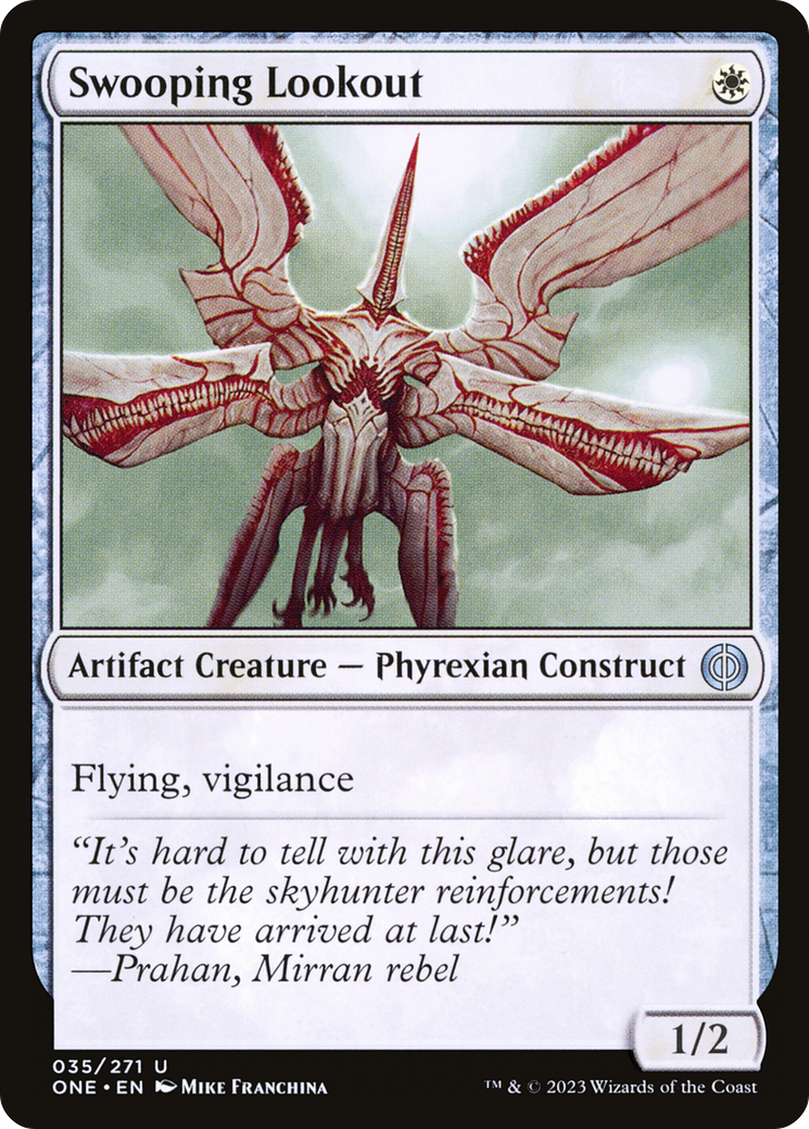 Swooping Lookout [Phyrexia: All Will Be One] | Kessel Run Games Inc. 
