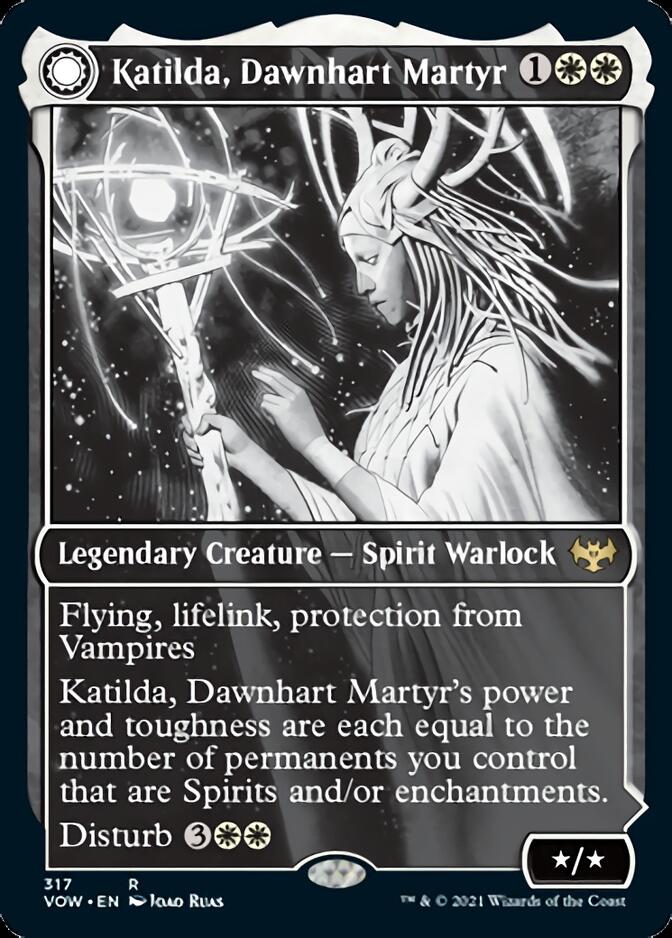 Katilda, Dawnhart Martyr // Katilda's Rising Dawn (Showcase Eternal Night) [Innistrad: Crimson Vow] | Kessel Run Games Inc. 