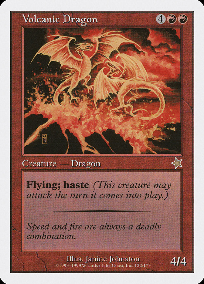 Volcanic Dragon [Starter 1999] | Kessel Run Games Inc. 
