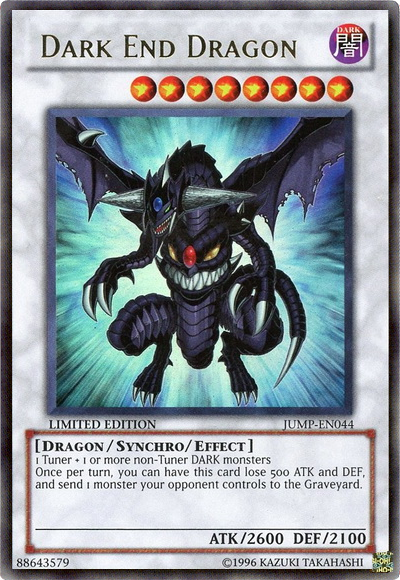 Dark End Dragon [JUMP-EN044] Ultra Rare | Kessel Run Games Inc. 