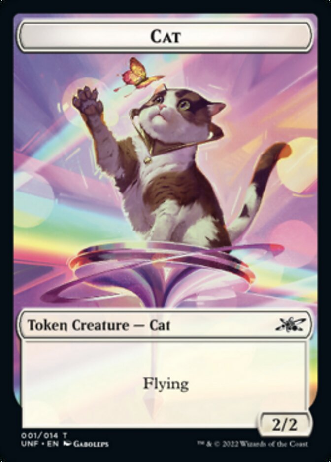 Cat Token [Unfinity Tokens] | Kessel Run Games Inc. 