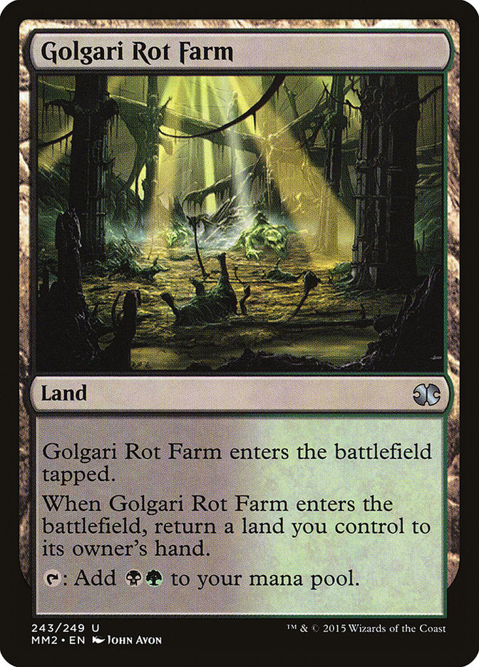 Golgari Rot Farm [Modern Masters 2015] | Kessel Run Games Inc. 