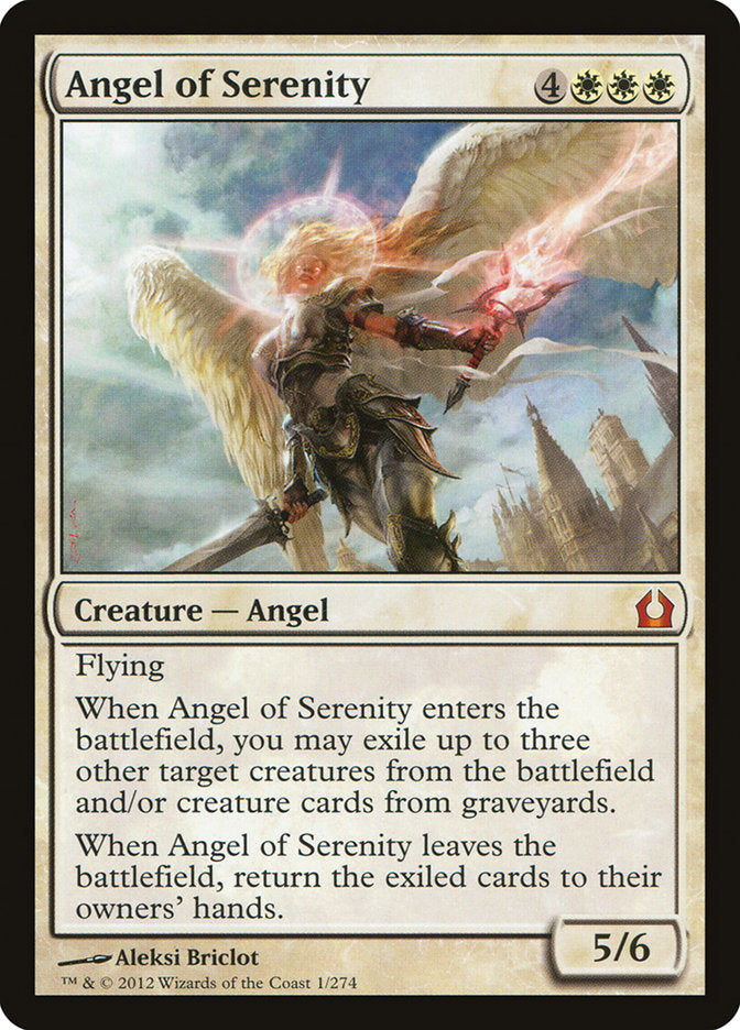 Angel of Serenity [Return to Ravnica] | Kessel Run Games Inc. 