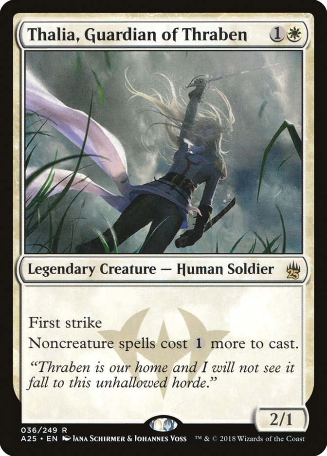 Thalia, Guardian of Thraben [Masters 25] | Kessel Run Games Inc. 