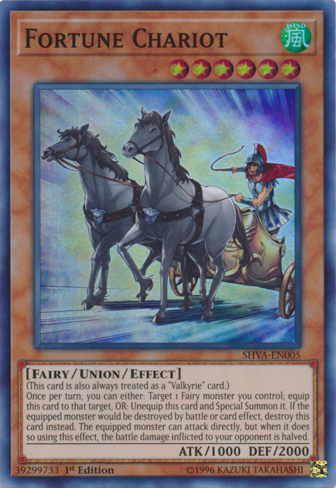 Fortune Chariot [SHVA-EN005] Super Rare | Kessel Run Games Inc. 