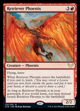Retriever Phoenix [Strixhaven: School of Mages] | Kessel Run Games Inc. 