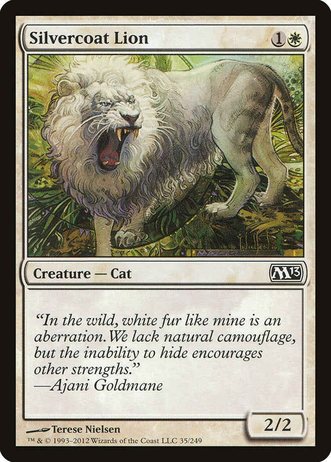 Silvercoat Lion [Magic 2013] | Kessel Run Games Inc. 