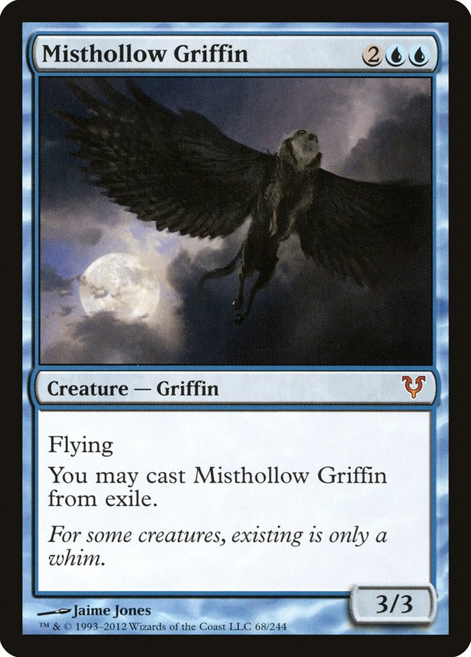 Misthollow Griffin [Avacyn Restored] | Kessel Run Games Inc. 
