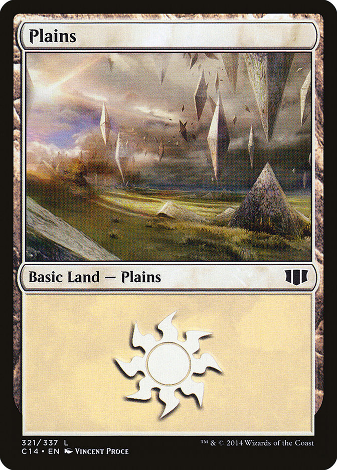 Plains (321) [Commander 2014] | Kessel Run Games Inc. 