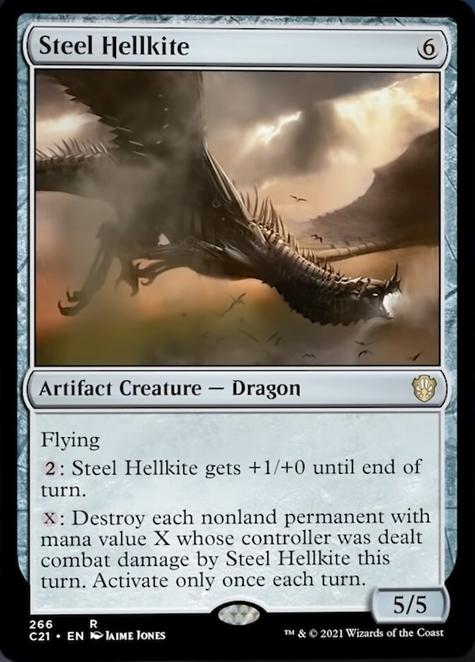 Steel Hellkite [Commander 2021] | Kessel Run Games Inc. 