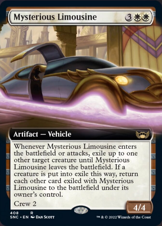 Mysterious Limousine (Extended Art) [Streets of New Capenna] | Kessel Run Games Inc. 