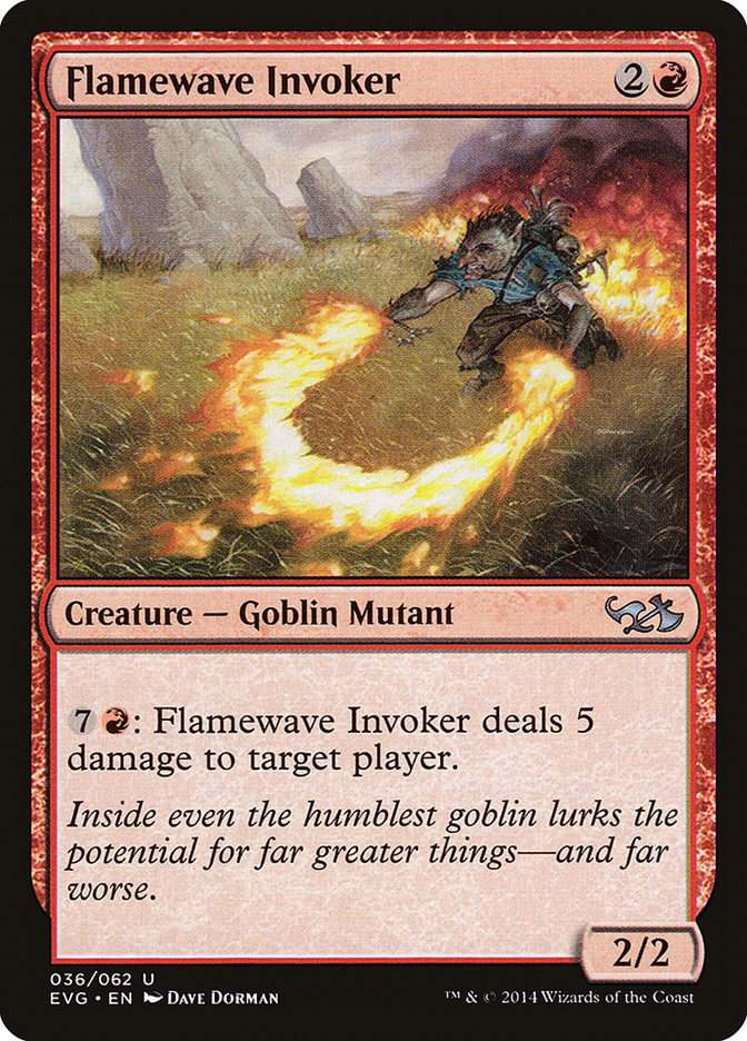 Flamewave Invoker (Elves vs. Goblins) [Duel Decks Anthology] | Kessel Run Games Inc. 