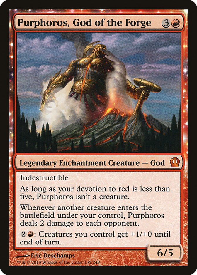 Purphoros, God of the Forge [Theros] | Kessel Run Games Inc. 