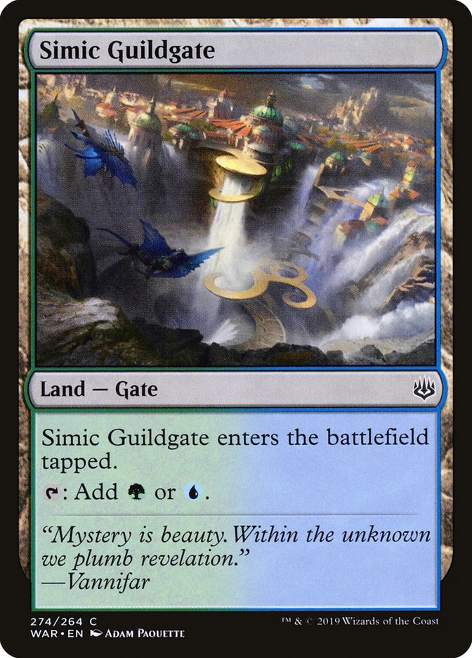 Simic Guildgate [War of the Spark] | Kessel Run Games Inc. 