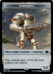 Elephant // Construct Double-Sided Token [Dominaria Remastered Tokens] | Kessel Run Games Inc. 