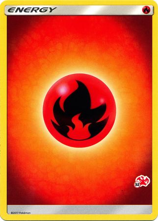 Fire Energy (Charizard Stamp #32) [Battle Academy 2020] | Kessel Run Games Inc. 