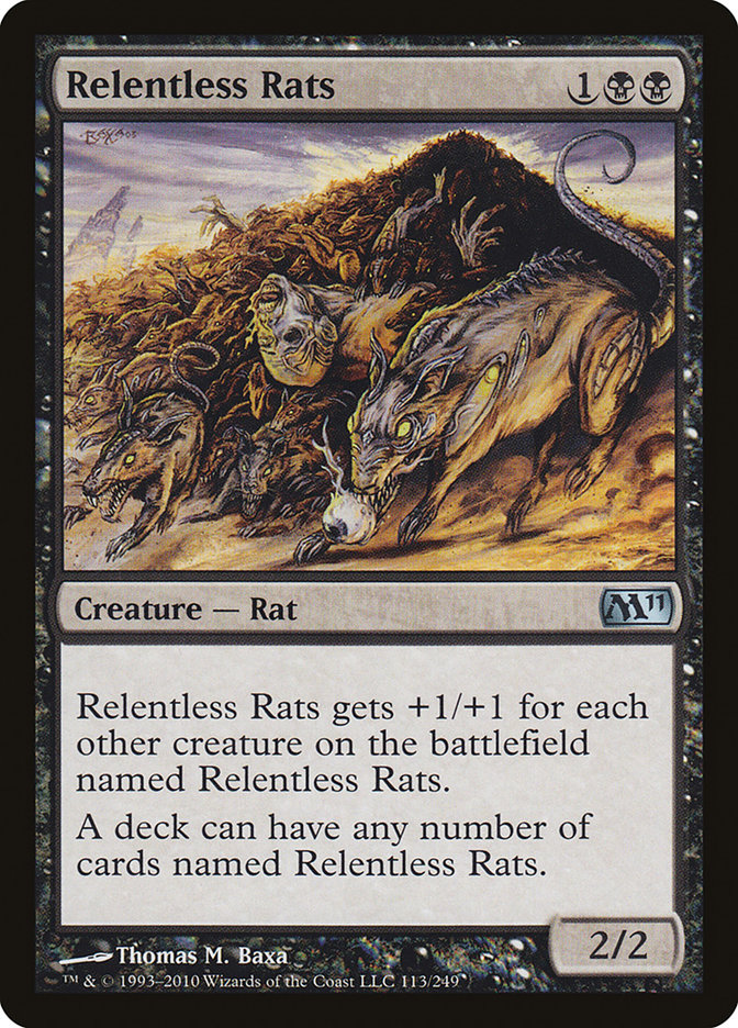 Relentless Rats [Magic 2011] | Kessel Run Games Inc. 
