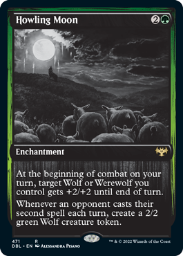 Howling Moon [Innistrad: Double Feature] | Kessel Run Games Inc. 