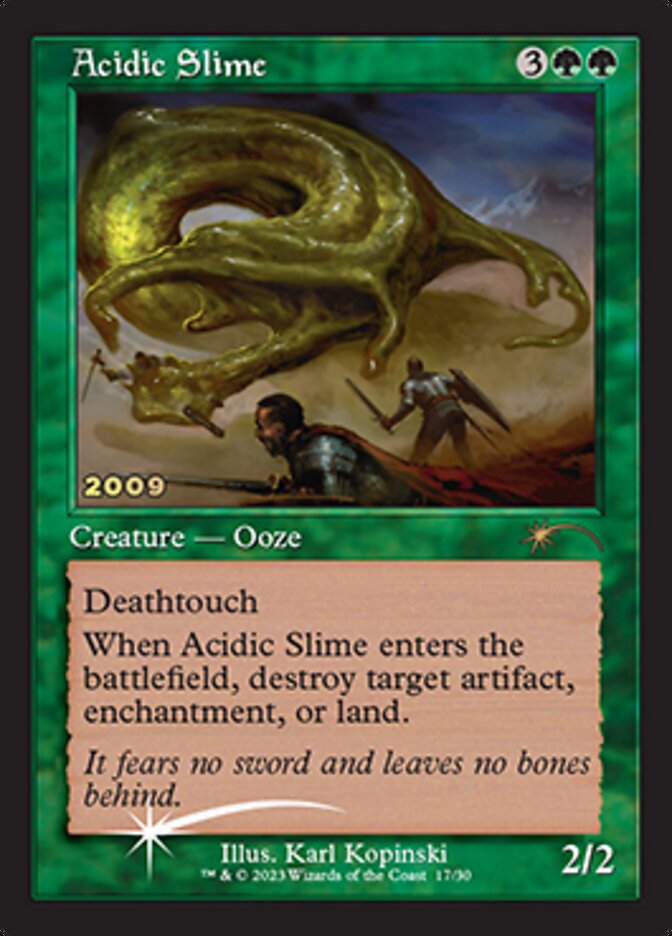 Acidic Slime [30th Anniversary Promos] | Kessel Run Games Inc. 