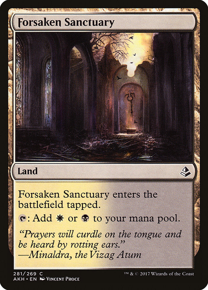 Forsaken Sanctuary [Amonkhet] | Kessel Run Games Inc. 