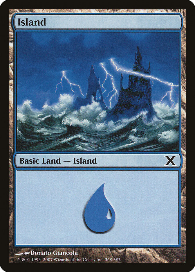 Island (368) [Tenth Edition] | Kessel Run Games Inc. 