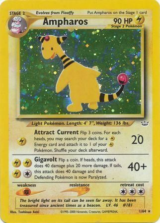 Ampharos (1/64) [Neo Revelation Unlimited] | Kessel Run Games Inc. 