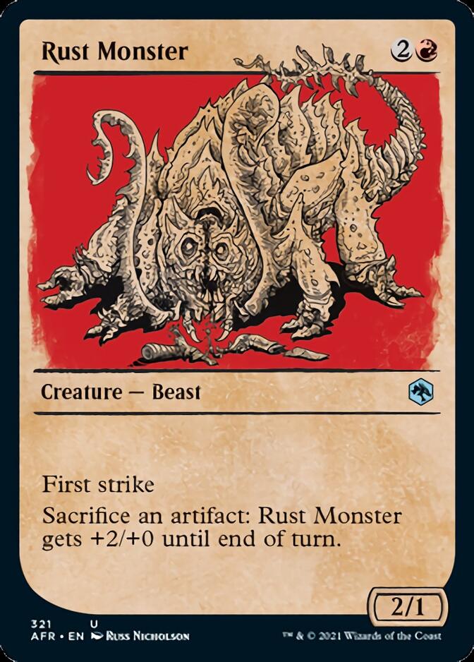 Rust Monster (Showcase) [Dungeons & Dragons: Adventures in the Forgotten Realms] | Kessel Run Games Inc. 