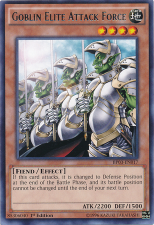 Goblin Elite Attack Force [BP03-EN017] Rare | Kessel Run Games Inc. 