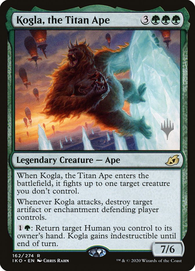 Kogla, the Titan Ape (Promo Pack) [Ikoria: Lair of Behemoths Promos] | Kessel Run Games Inc. 