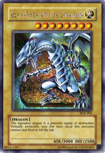 Blue-Eyes White Dragon (Power of Chaos: Kaiba the Revenge) [PCK-001] Secret Rare | Kessel Run Games Inc. 