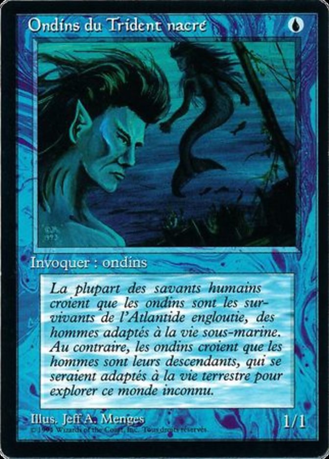 Merfolk of the Pearl Trident [Foreign Black Border] | Kessel Run Games Inc. 