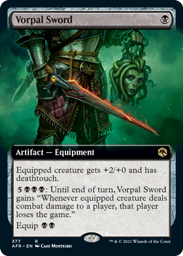 Vorpal Sword (Extended Art) [Dungeons & Dragons: Adventures in the Forgotten Realms] | Kessel Run Games Inc. 