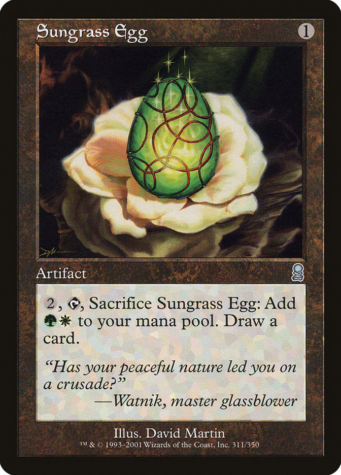 Sungrass Egg [Odyssey] | Kessel Run Games Inc. 