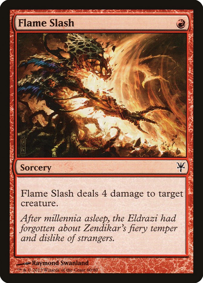 Flame Slash [Duel Decks: Sorin vs. Tibalt] | Kessel Run Games Inc. 