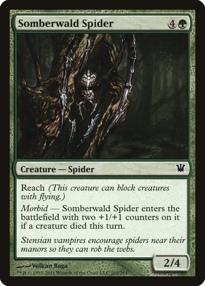 Somberwald Spider [Innistrad] | Kessel Run Games Inc. 