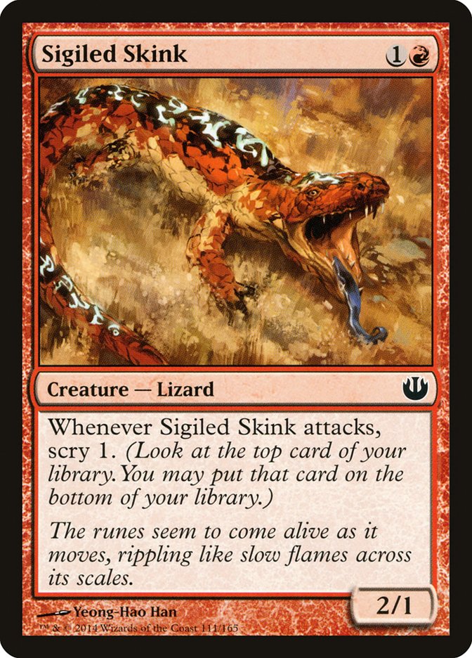 Sigiled Skink [Journey into Nyx] | Kessel Run Games Inc. 